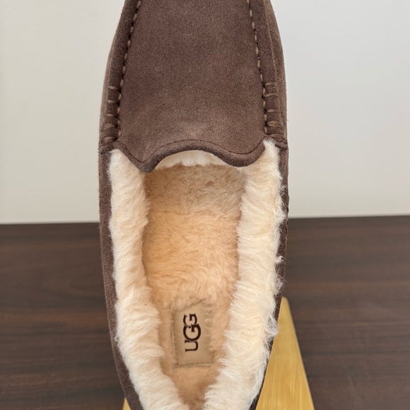 New in Box - UGG Woman’s Tan Suede Loafers - Picture 4 of 11